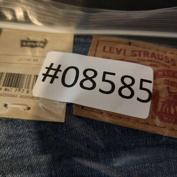 Levi's Jeans Womens 20W Blue 711 Skinny Stretch Mid Rise *NWT* - Picture 15 of 15